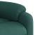 Fotoliu electric masaj rabatabil / ridicare verde închis textil GartenMobel Dekor