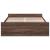 Cadru pat cu sertare stejar maro 120x190 cm lemn prelucrat GartenMobel Dekor