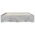 Cadru de pat cu sertare, gri beton, 150x200 cm, lemn prelucrat GartenMobel Dekor