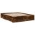 Cadru pat cu sertare stejar fumuriu 150x200 cm lemn prelucrat GartenMobel Dekor