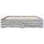 Cadru de pat cu sertare gri sonoma 150x200 cm lemn prelucrat GartenMobel Dekor