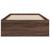Cadru de pat cu sertare stejar maro 75x190 cm lemn prelucrat GartenMobel Dekor