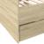 Cadru pat cu sertare, stejar sonoma, 100x200 cm, lemn prelucrat GartenMobel Dekor