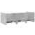 Cadru pat de zi cu sertare gri beton 100x200 cm lemn prelucrat GartenMobel Dekor