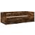 Cadru pat cu sertare stejar fumuriu 100x200 cm lemn prelucrat GartenMobel Dekor