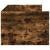 Cadru pat cu sertare, stejar fumuriu, 75x190 cm lemn prelucrat GartenMobel Dekor