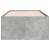 Cadru pat de zi cu sertare gri beton 90x190 cm lemn prelucrat GartenMobel Dekor