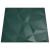 Panouri de perete 24 buc. verde 50x50 cm XPS 6 m² diamant GartenMobel Dekor