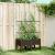 Jardinieră de grădină cu spalier, maro, 80x40x142,5 cm, PP GartenMobel Dekor