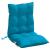 Perne de scaun cu spătar mic, 6 buc, bleu, țesătură Oxford GartenMobel Dekor
