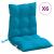Perne de scaun cu spătar mic, 6 buc, bleu, țesătură Oxford GartenMobel Dekor