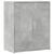 Dulap, gri beton, 60x31x70 cm, lemn prelucrat GartenMobel Dekor