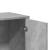 Dulap, gri beton, 60x31x70 cm, lemn prelucrat GartenMobel Dekor