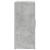 Dulap, gri beton, 60x31x70 cm, lemn prelucrat GartenMobel Dekor