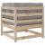 Set canapele de grădină cu perne, 3 piese, lemn masiv de pin GartenMobel Dekor