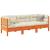 Set mobilier de grădină cu perne, 3 piese, lemn masiv de pin GartenMobel Dekor