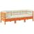 Set mobilier de grădină cu perne, 3 piese, lemn masiv de pin GartenMobel Dekor