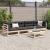 Set canapele de grădină cu perne, 5 piese, lemn masiv de pin GartenMobel Dekor