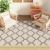 Covor cu fire scurte, multicolor, 190x300 cm, anti-alunecare GartenMobel Dekor