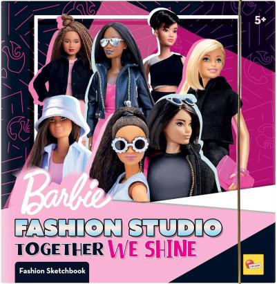 Set de colorat cu activitati Barbie - Fashion Studio PlayLearn Toys