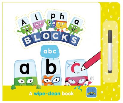 Carticica Scriu si sterg  Alphablocks - ABC PlayLearn Toys