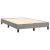 Pat box spring cu saltea, gri deschis, 120x200 cm, catifea GartenMobel Dekor