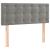 Pat box spring cu saltea, gri deschis, 120x200 cm, catifea GartenMobel Dekor