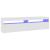 Comode TV cu lumini LED, 2 buc., alb extralucios, 75x35x40 cm GartenMobel Dekor
