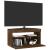 Comodă TV cu lumini LED, stejar fumuriu, 75x35x40 cm  GartenMobel Dekor