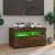 Comodă TV cu lumini LED, stejar fumuriu, 75x35x40 cm  GartenMobel Dekor