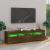 Comodă TV cu lumini LED, 2 buc., stejar afumat, 75x35x40 cm GartenMobel Dekor