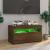 Comodă TV cu lumini LED, stejar maro, 75x35x40 cm GartenMobel Dekor