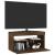 Comodă TV cu lumini LED, stejar maro, 75x35x40 cm GartenMobel Dekor