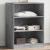 Dulap, gri beton, 77x48x102 cm, lemn prelucrat GartenMobel Dekor