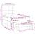 Pat box spring cu saltea, roz, 80x200 cm, catifea GartenMobel Dekor