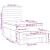Pat box spring cu saltea, roz, 80x200 cm, catifea GartenMobel Dekor