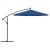 vida XL Pânză de schimb umbrelă soare consolă albastru azuriu 350 cm GartenMobel Dekor