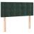 Pat box spring cu saltea, verde închis, 80x200 cm, catifea GartenMobel Dekor