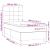 Pat box spring cu saltea, gri închis, 100x200 cm, catifea GartenMobel Dekor