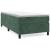 Pat box spring cu saltea, verde închis, 80x200 cm, catifea GartenMobel Dekor