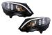 Faruri LED Mercedes C-Class W205 S205 A205 C205 (2014-2018) Negru Semnal Dinamic Secvential Performance AutoTuning