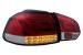 Stopuri Full LED VW Golf 6 VI (2008-2013) Rosu Clar Performance AutoTuning