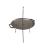 Disc fonta cu tija 49cm Handy KitchenServ