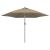 Pânză de schimb umbrelă de soare de exterior gri taupe 300 cm GartenMobel Dekor