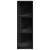 Dulap de colț, negru, 33x33x100 cm, PAL GartenMobel Dekor