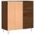 Dulap pentru discuri stejar maro 84,5x38x89 cm lemn compozit GartenMobel Dekor
