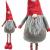 Decoratiune Craciun, pitic cu barba, gri si rosu, picioare telescopice, 105/170 cm GartenVIP DiyLine