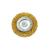 Perie sarma alama, circulara, cu tija, auriu, 100 mm GartenVIP DiyLine