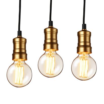 Lampa suspendata California set 3 buc design retro decorativ E27 [lux.pro] HausGarden Leisure