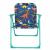 Set mobilier gradina/terasa pentru copii, pliabil, albastru, model dinozauri, 1 masa cu umbrela, 2 scaune, Ergos GartenVIP DiyLine